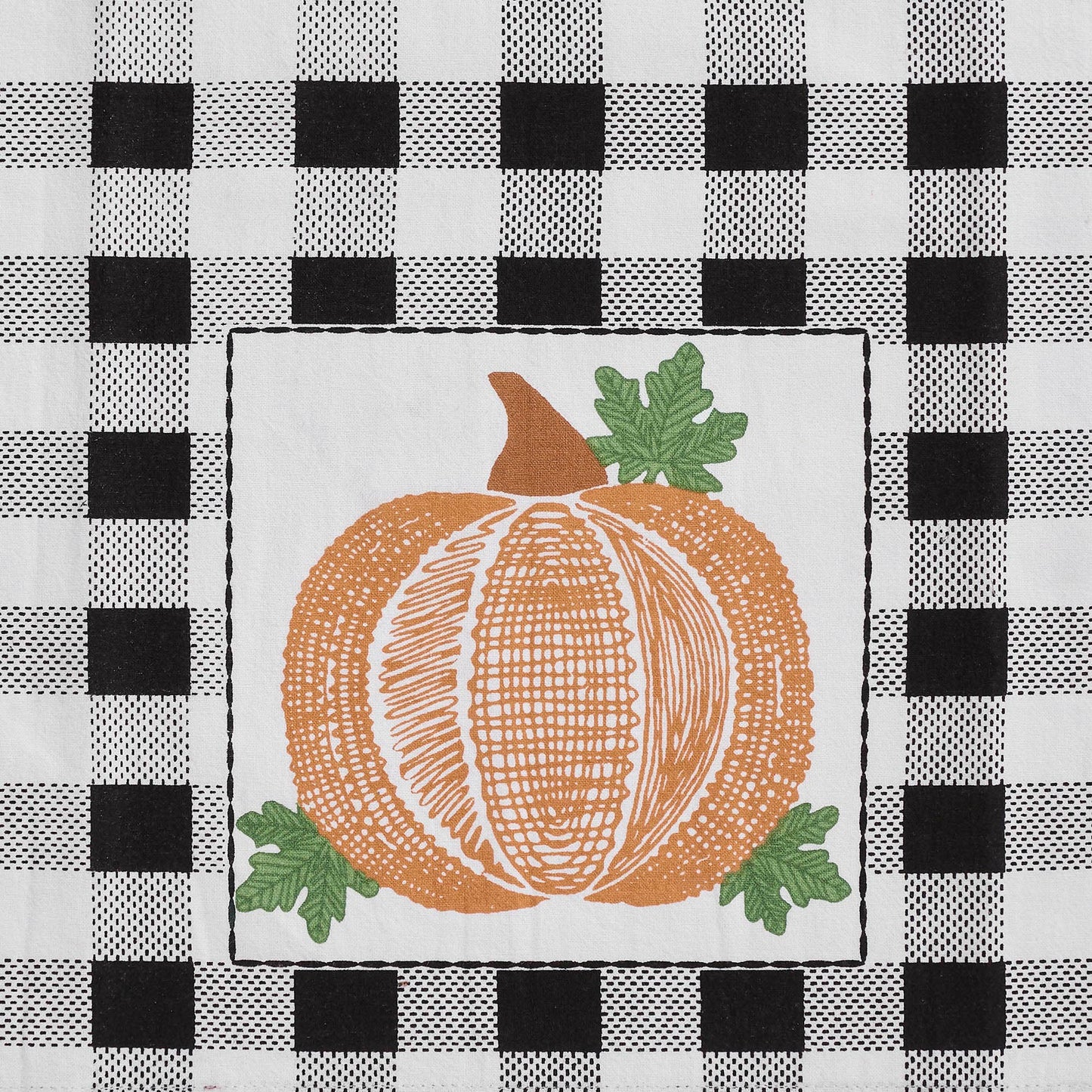 Harvest Plaid Fall Kitchen Towel Set 3pc