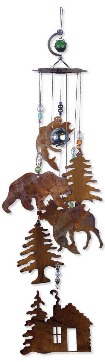 Chime - Rustic Cabin 24"