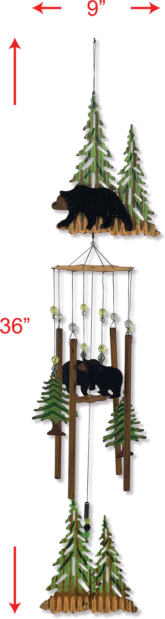 Chime - Mountain Bear 36"