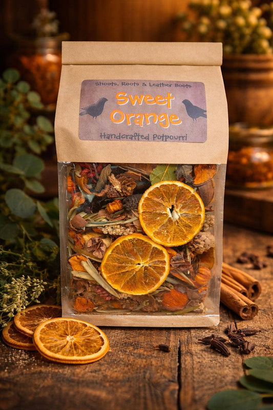 Sweet Orange Handcrafted Potpourri- Home Decor & Gift Item