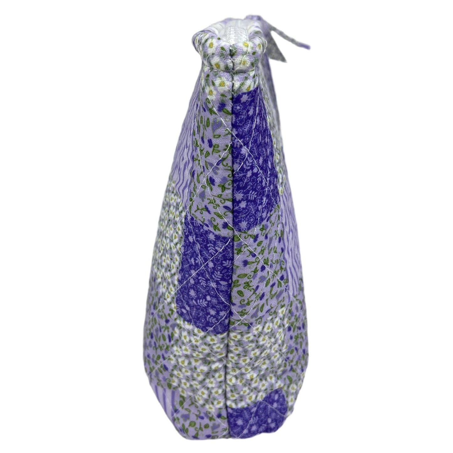"Violet Dreams" - Designer Quilted Cosmetic Bag